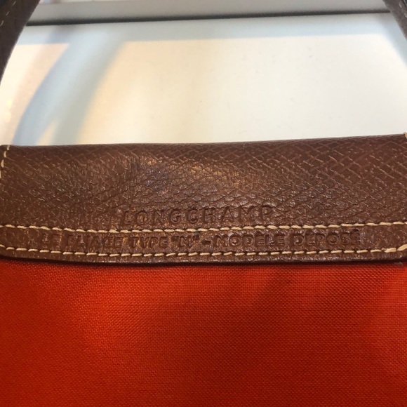 Longchamp Le Pliage Original M Handbag in Orange - Picture 4 of 13